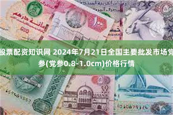 股票配资知识网 2024年7月21日全国主要批发市场党参(党参0.8-1.0cm)价格行情