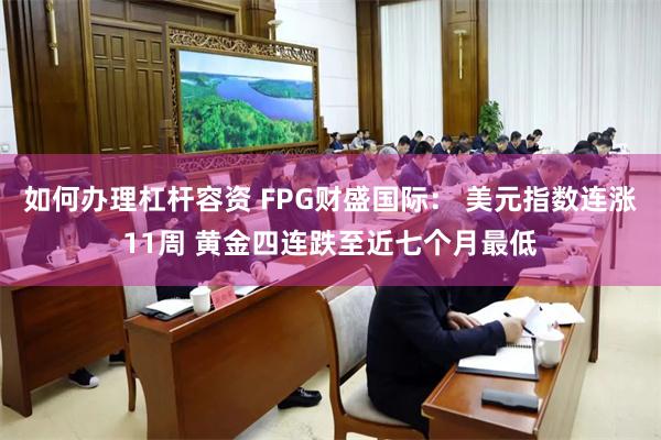 如何办理杠杆容资 FPG财盛国际： 美元指数连涨11周 黄金四连跌至近七个月最低