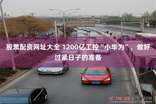 股票配资网址大全 1200亿工控“小华为”，做好过紧日子的准备