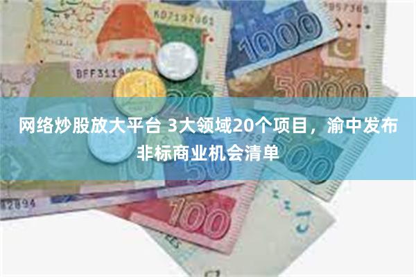 网络炒股放大平台 3大领域20个项目，渝中发布非标商业机会清单