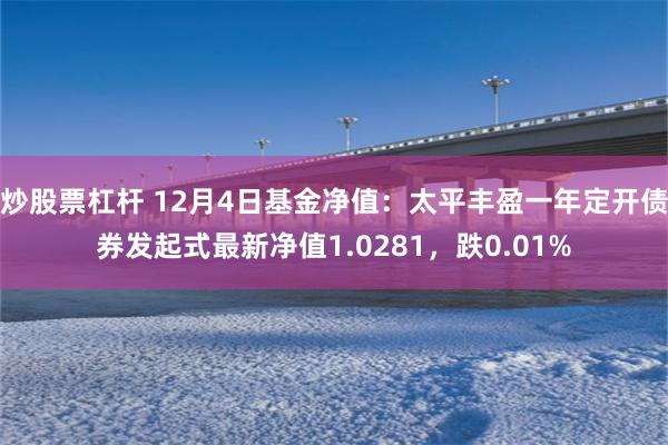 炒股票杠杆 12月4日基金净值：太平丰盈一年定开债券发起式最新净值1.0281，跌0.01%