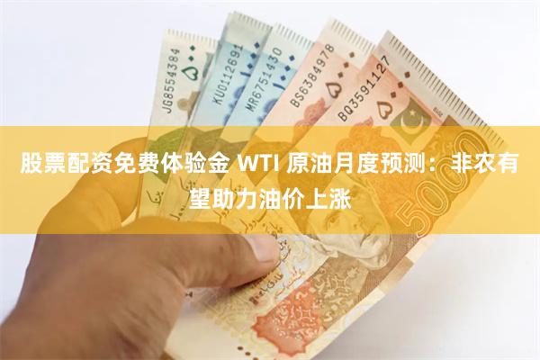 股票配资免费体验金 WTI 原油月度预测：非农有望助力油价上涨